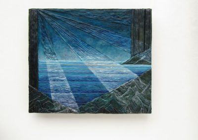 Pintura Tridimensional – Horizonte Azul