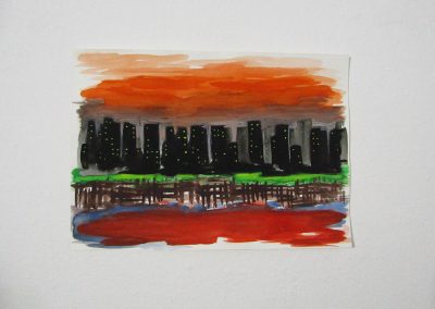 33a - Paisagem em aquarela